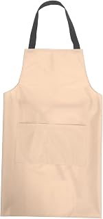 OUNONA Versatile Kitchen Apron PVC Material Large Coverage for Restaurant Home Garden