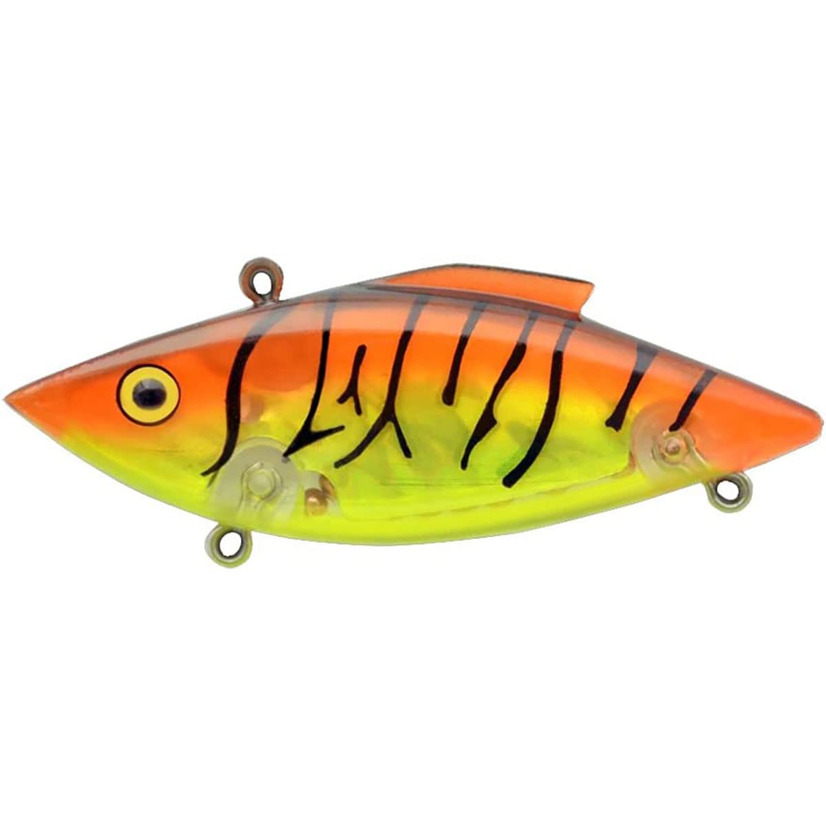Bill Lewis Lures Lifelike Vibrations Rat-L-Trap 1/2 OZ Lipless Crankbait Fishing Wobble Sinking Lure for Black Bass, Trout, Walleye, Pike, Salmon, Orange Light Tiger โ image 1