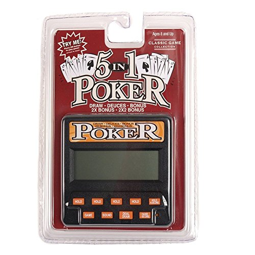 3 in 1 Gambling Handheld Video Game Pack - Solitaire Handheld Game - Blackjack Handheld Game - Poker Handheld Game - Image 4