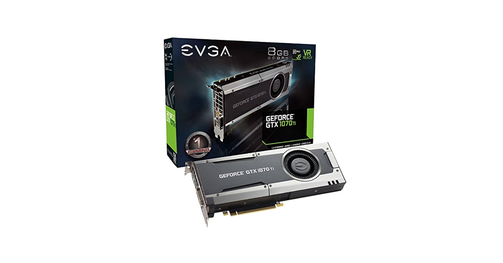 PCパーツ EVGA GTX 1070 Ti Amazon.com: EVGA GeForce GTX 1070 Ti FTW2 GAMING, 8GB GDDR5
