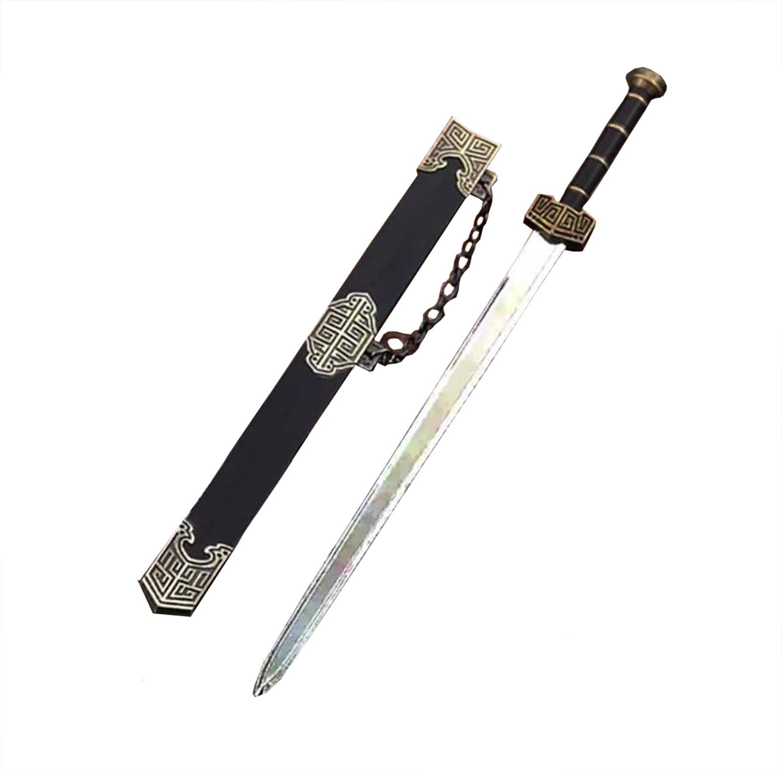 Koliyn Qin Shihuang Terracotta Warriors And Horses Metal Sword Accessories Souvenir, Qin Wang Sword Home Decoration