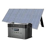 ALLPOWERS Solar Generator with Panels Included 2000W Portable Power Station with Portable Solar Pane