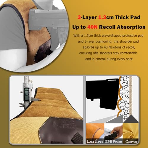 Chaleco protector de hombro para caza de escopeta en el monte 2