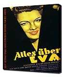 Filmposter All About Eve 04 - Leinwanddruck auf Holzrahmen 