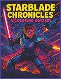 Starblade Chronicles: A Coloring Odyssey: An Epic Sci-Fi Coloring Adventure for Kids Featuring Space Heroes, Laser Battles, Alien Worlds & Futuristic Tech