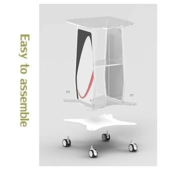 2段大容量収納カート 45×37×74 オフィス用収納ワゴン　定価34,888円 Amazon.co.jp: 2段大容量収納カート 45×37×74cm アクリル板