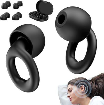 Protetor Auricular NWX Silicone 28dB Reutilizável - Preto