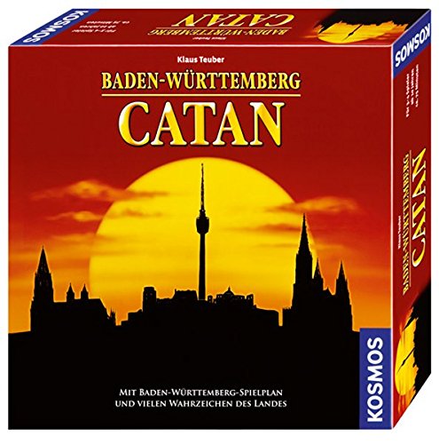 Preisvergleich Produktbild Kosmos 693916 - CATAN Baden-Württemberg, Strategiespiel, mit Städte und Wahrzeichen des Bundeslandes