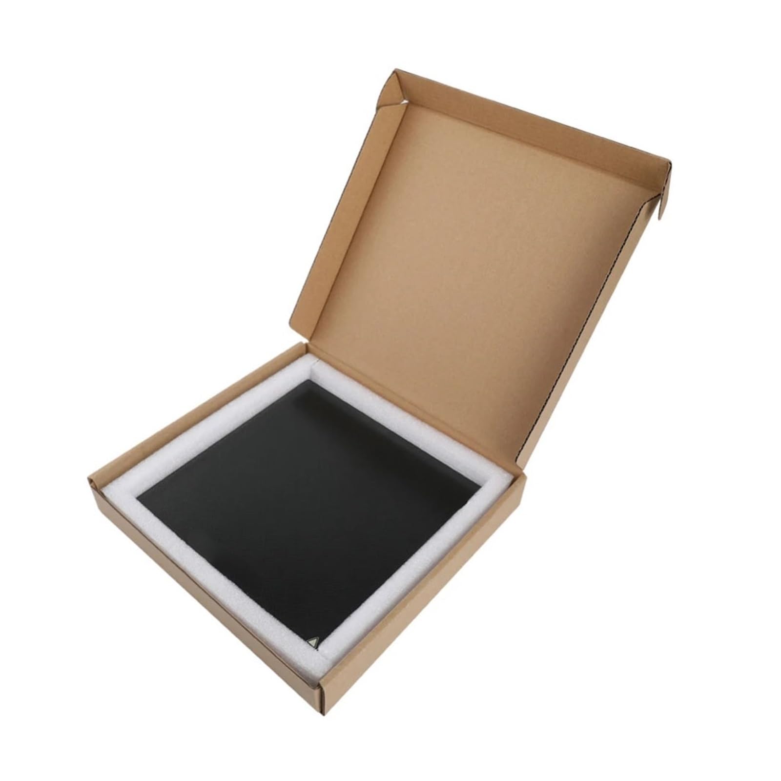 245×255mm Glas Bauplatte Kompatibel mit Creality CR-6 SE | 4 mm Carbon-Silizium-Glas, beheizte Bettoberfläche, flache Plattform, einfache Installation, 3D-Druckerteile