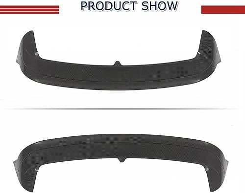 Miniatura 5 de Alerón de techo trasero para Volkswagen VW Golf 8 Mk8 GTI R 2021-2023 Alerón de techo trasero Alerón de ventana superior Salida de fábrica (aspecto