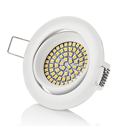 Sweet Led®, set di 6 faretti a LED, design piatto