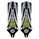 Greyoe Schutzbleche Mountainbike, Fahrrad Schutzblech, 2 Stück Mudguard PP5 Thermoplastic Resin Schutzblech Kompatibler Hinten Fahrrad Gemusterte Tragbare Kotflügel Spritzschutz