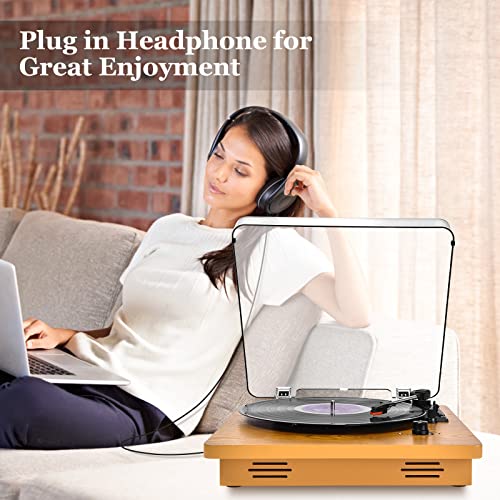 VIFLYKOO Platine Vinyle Bluetooth, Tourne Disque Vinyle avec 2 Haut-Parleurs Stéréo, 3 Vitesses, 33/45/78 u/Min, Prend… - Les Beatles, Paul McCartney, John Lennon, RIngo Starr, George Harrison VIFLYKOO Platine Vinyle Bluetooth, Tourne Disque Vinyle avec 2 Haut-Parleurs Stéréo, 3 Vitesses, 33/45/78 u/Min, Prend… – Image 7