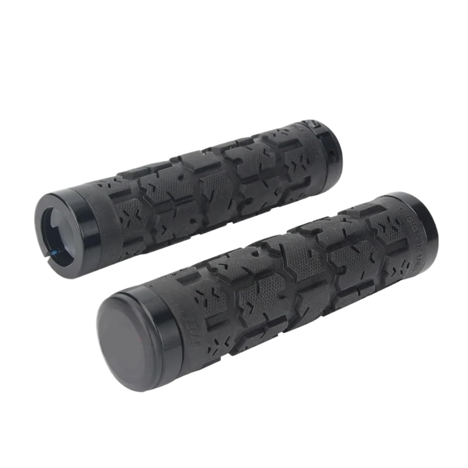 Lock-On Grips, Dual Locking Ring Anti-Rutsch Stoßdämpfung MTB Rennrad Lenkergriffe