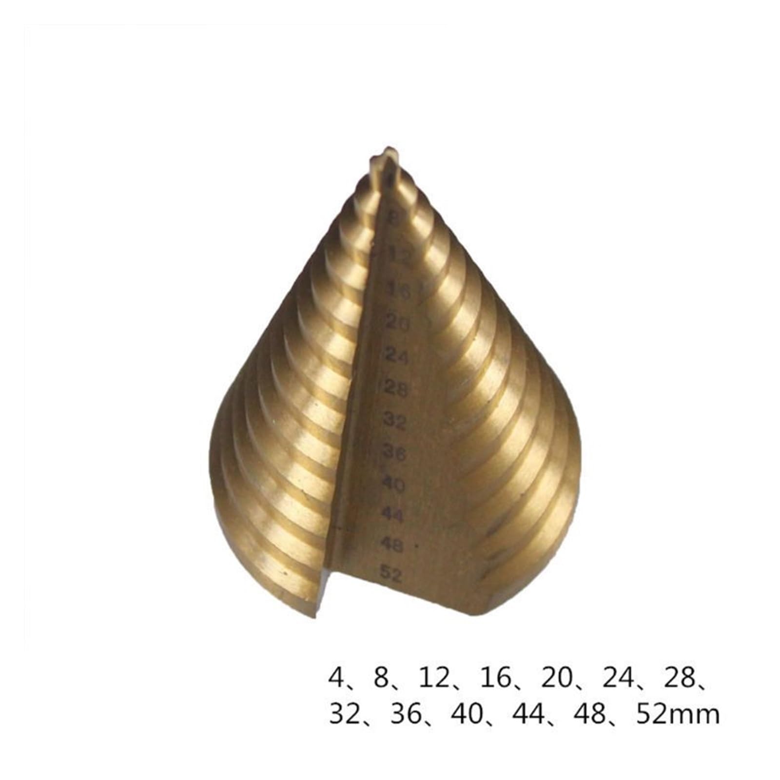 4-52mm HSS do powierzchni tytanu zestaw wierteł stopniowych do drewna metalowe twarde materiały otwór uchwyt narzędzie do wiercenia rdzeniowego