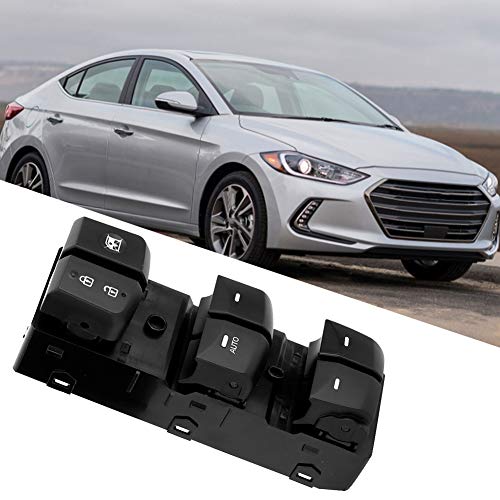 Interruptor Elétrico da Janela Principal Preto Dianteiro Esquerdo Elétrico para Hyundai Elantra Lang