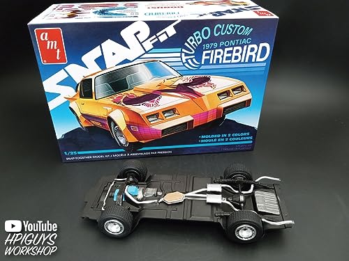 Kit Modelo 1979 Pontiac Firebird Turbo Custom 1:25 miniatura 5