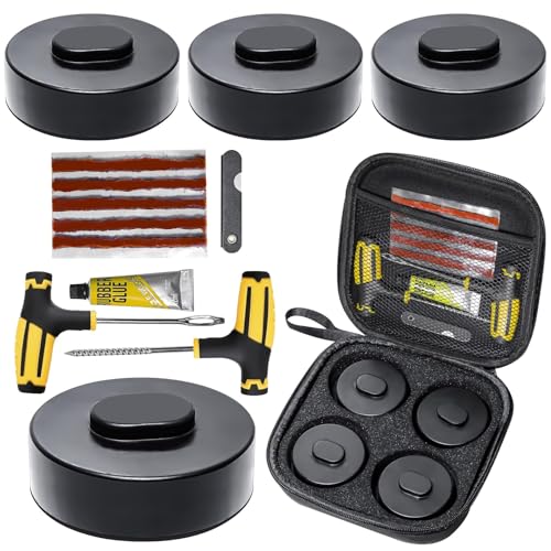 Lifting Jack Pad Jack Rubber Pad Stand Protects with Storage Box for All Porsche Models, Bonus Included