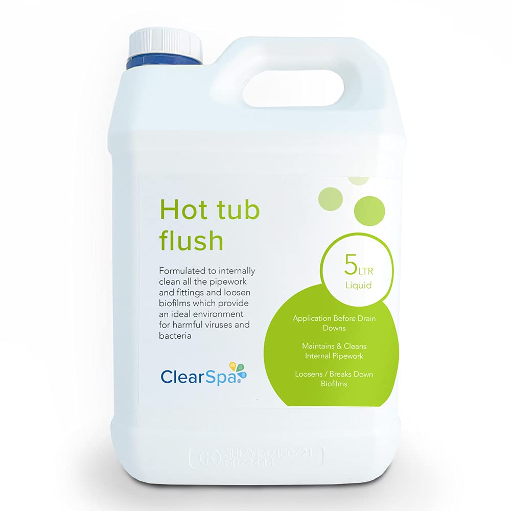 Buy ClearSpa Hot Tub Flush 5L Spa System Flush 5ltr, Hot Tub Flush