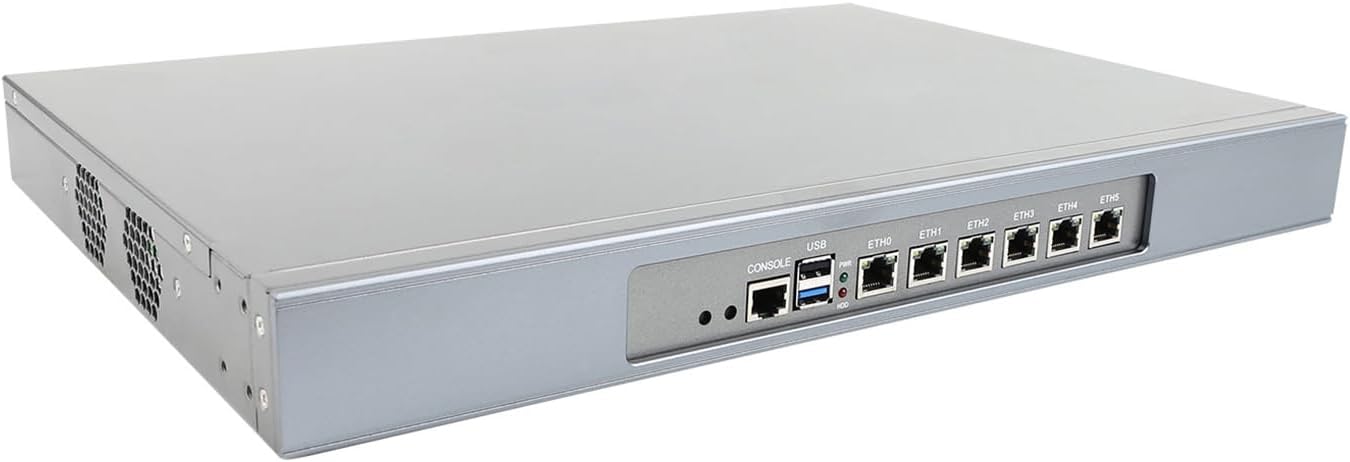 1U Dual SIM Slot Firewall Appliance With Redundancy Power