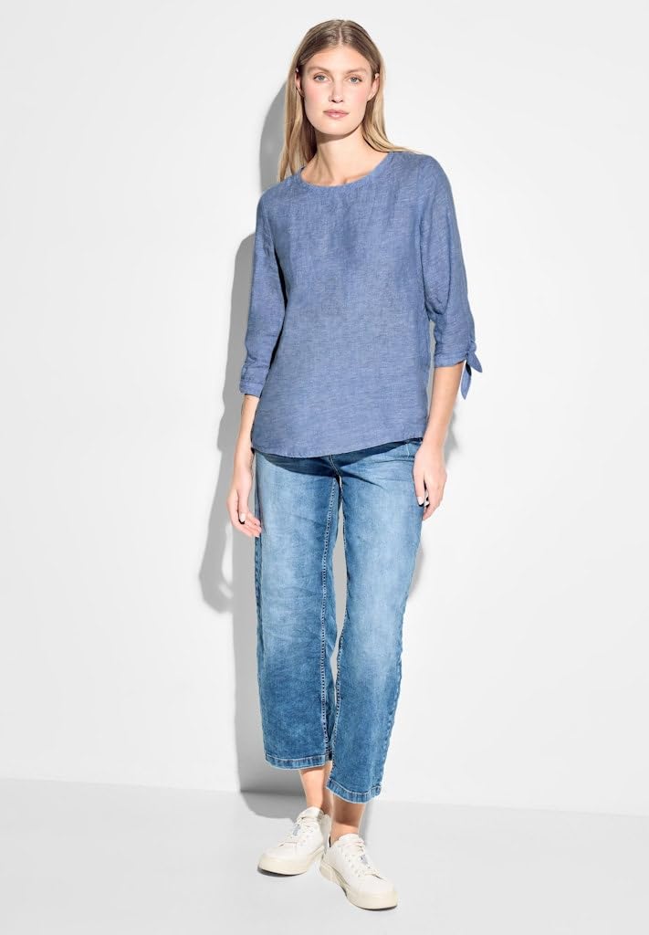 Cecil Damen Chambray Bluse