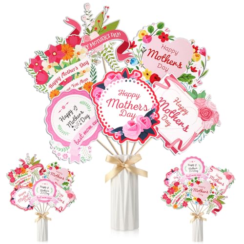 Décoration fête des mères pour créer un centre de table printanier et fleuri en famille