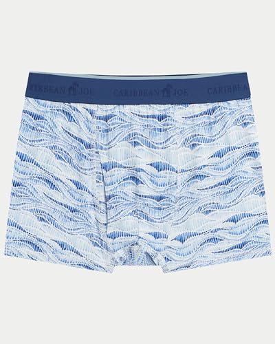 CARIBBEAN JOE Boxer Briefs, Birds of Paradise Pattern, 3 Pack, Fun Novelty Mens Underwear2