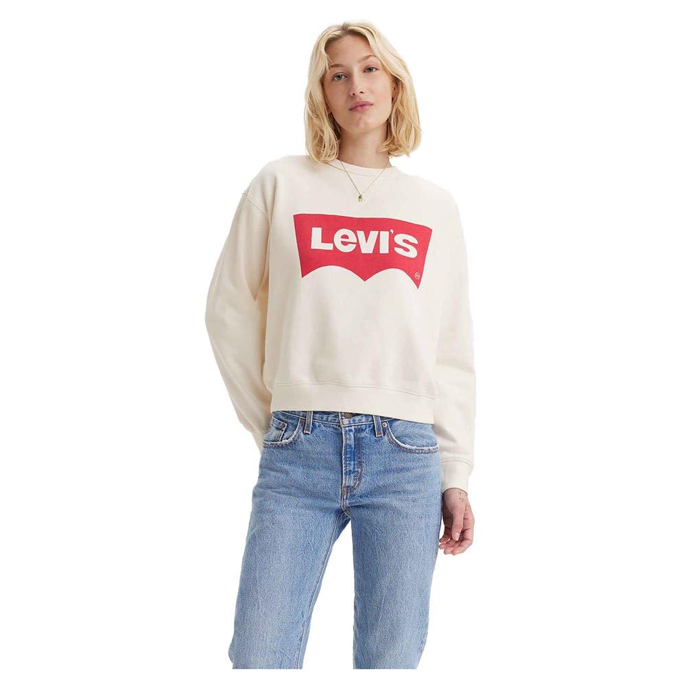 Graphic Signature Crew Whites, Crew Wonky Bw Cloud, M
