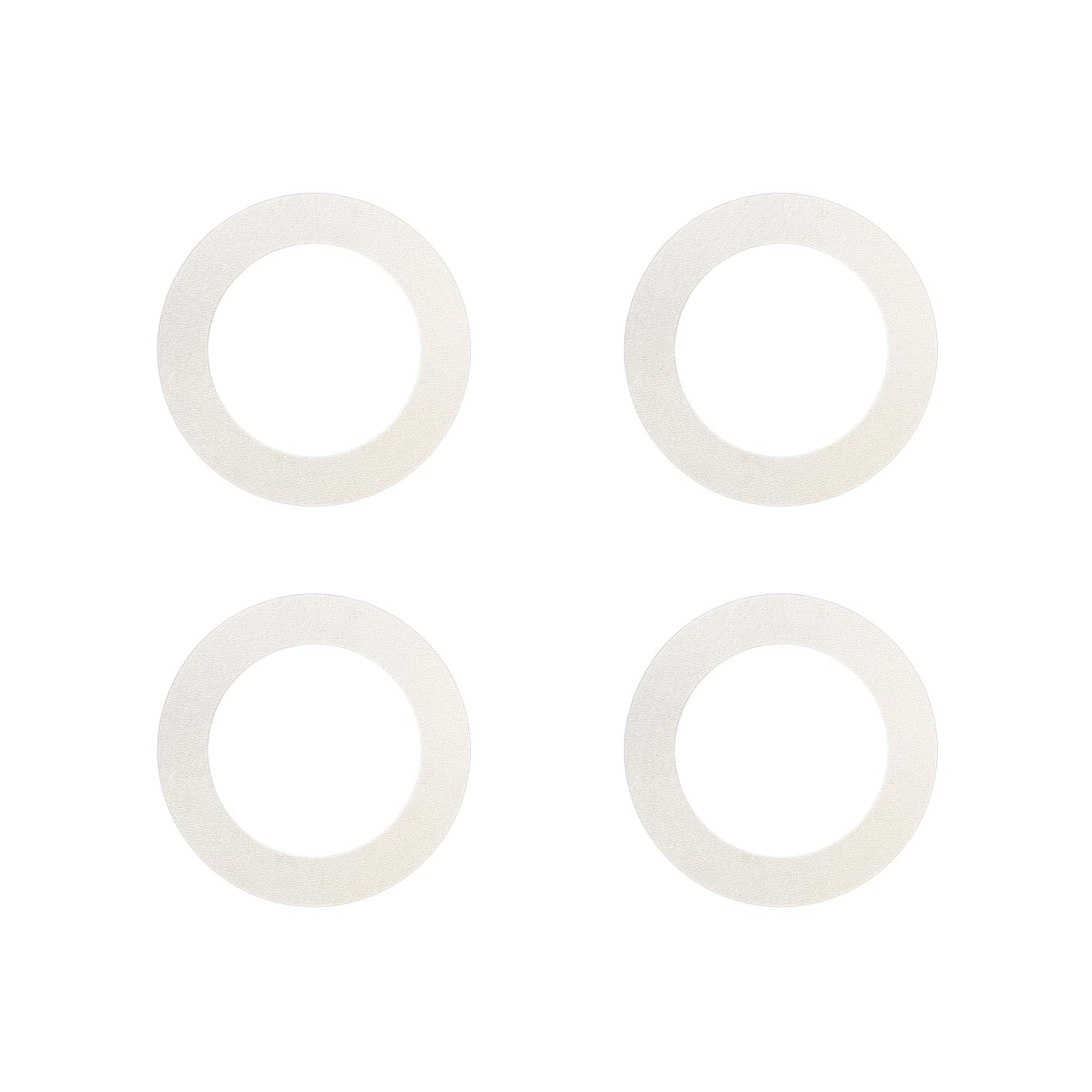 Lighting Plastics of Minnesota 4 Pack White Goof Trim Ring 4