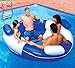 SWIMLINE Inflatable Island Pool Lounger – Multi-Person Conversation Float with Backrest & Armrests, Large 75