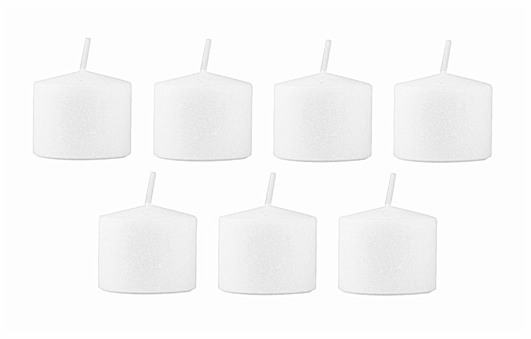 10 Hour (Bulk Wholesale) Unscented White Votive Candles Qty 288