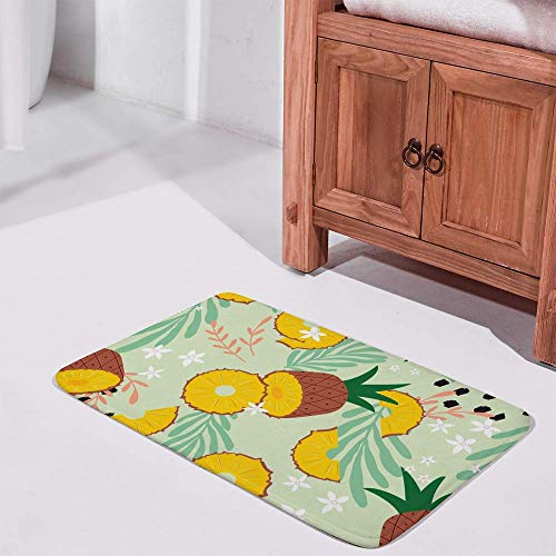 Tapis de salle de bain mémoire de forme douche lavable en machine