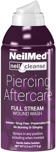 Miniatura 1 de Limpiador para después del piercing de NeilMed 6onzas líquidas 1 1