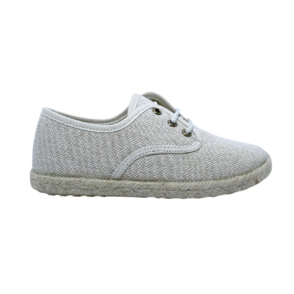 Zapy - Inglesitas Alpargatas Lino Crudo - U400341 para: Niños