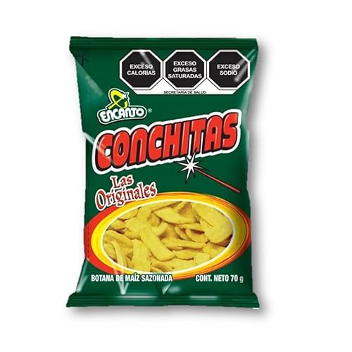 Miniatura 3 de Encanto Chips de maíz con sabor a Conchitas, 2.6 onzas (paquete de 50)