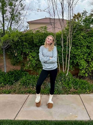 Crew Socks for Women,Athletic Hiking Running Compression Socks with Cushioned Support 3-6 Pairs4