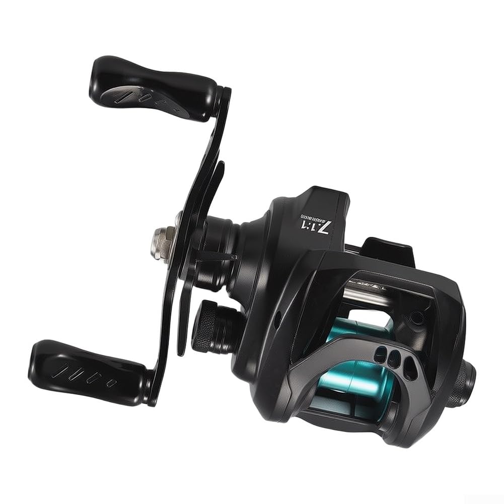 Mulinello per trote da fiume, 5 kg, funzionamento silenzioso, 5 kg | Costruzione in metallo, cuscinetti a sfera 4+1, prestazioni resistenti e di lunga durata