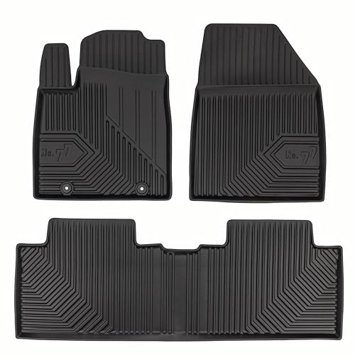FROGUM No.77 Tapis de Sol Voiture en Caoutchouc Toutes Saisons pour BYD Atto2 Depuis 2024 | Matériau TPE Durable