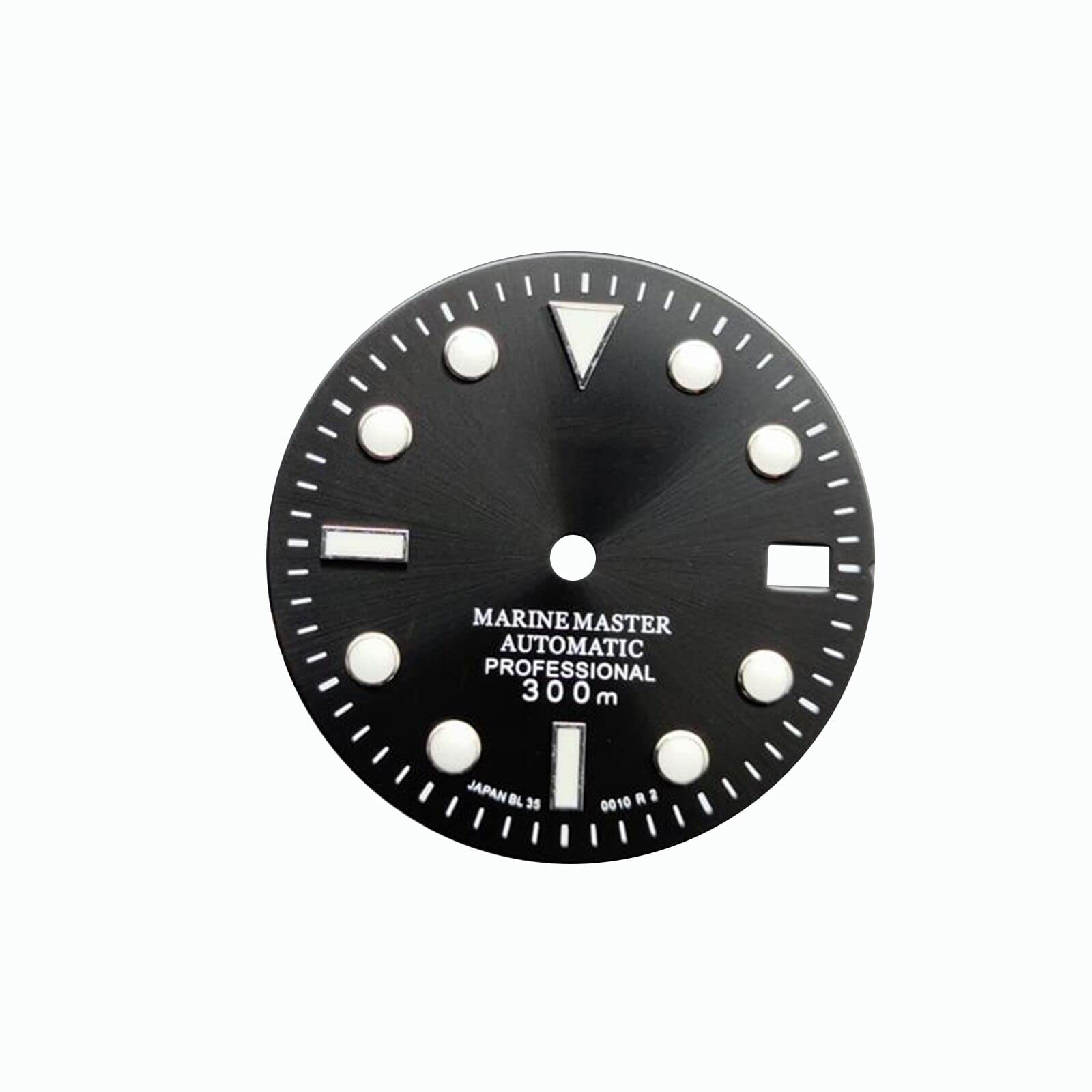 SHEAWA Replacement 28.5MM Sunray Watch Dial Super Strong C3 Luminous Dial for NH35 Watch Movement Modification Part Accessory