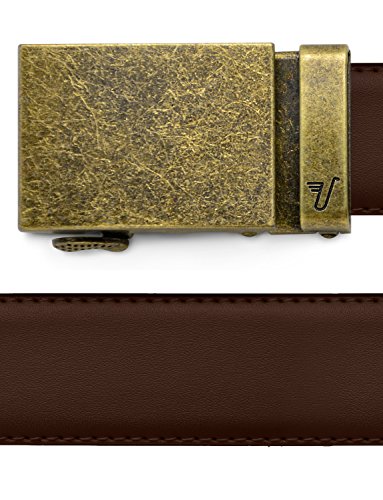 Image of Mission Belt Men's Leather Ratchet Belt, 40mm Metal Collection