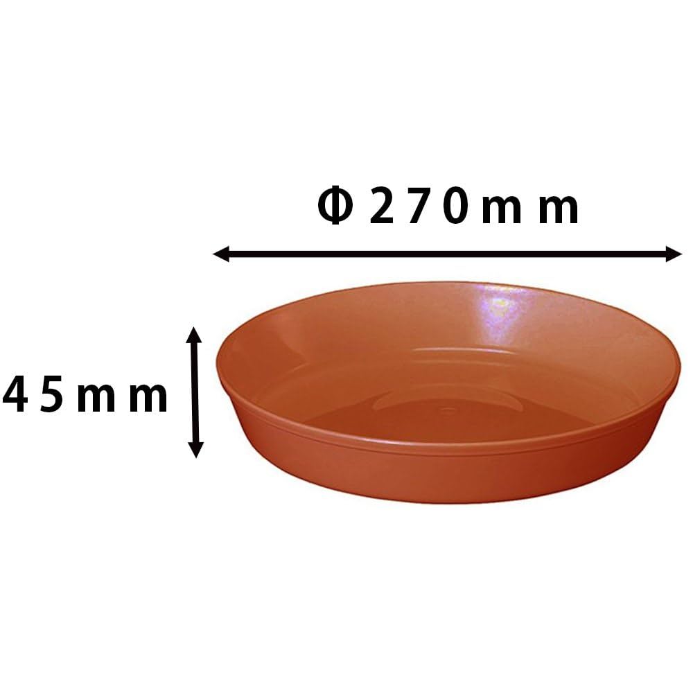 鉢　深皿 ヤマニ物産WEBカタログ / 植木鉢皿 深型 6号 2P