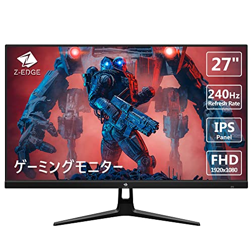 Z-EDGE UG27PJ ̹  240HZ  ÷ LED 27ġ ̹ FHD 1920 X 1080  IPS г Ʈ  HDR(ǥ : 400 CD  M) 1 MS FREESYNC-HDMI ÷ ȭ