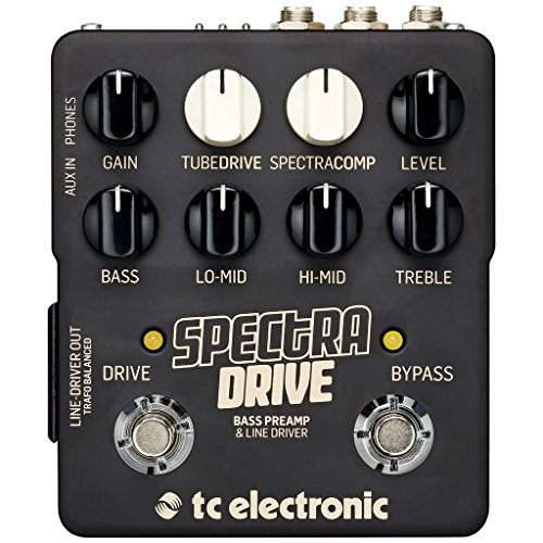 tc electronic Spectradrive High Quality Bass Preamp and Drive Pedal