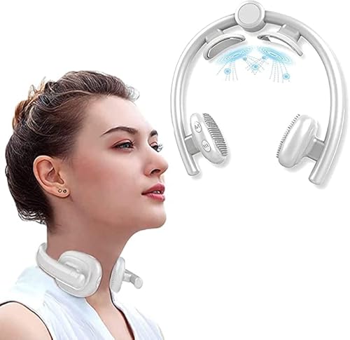 Nacken- und Nackenmassagegerät, USB Nackenmassagegerät, Rückenmassagegerät, 6 Modi und 10 Stufen, Wärmebehandlung bei Muskelschmerzen Cover