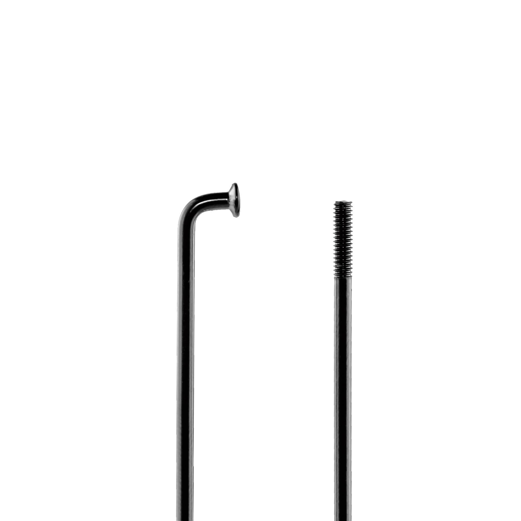 Szprychy rowerowe 36 sztuk z 36 złączkami, 110-309 mm, średnica 2 mm, stal nierdzewna / szprychy 14G/K, do szprych rowerowych MTB, rowerów elektrycznych, downhilli, trekkingu, rowerów
