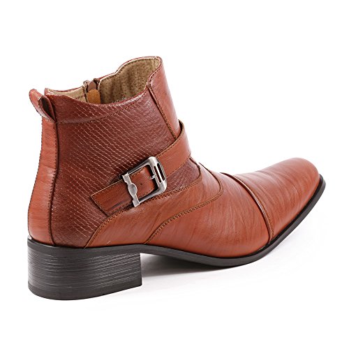 Metrocharm MET525-9 Men's Buckle Strap Western Cowboy Formal Dress Casual Fashion Boots3