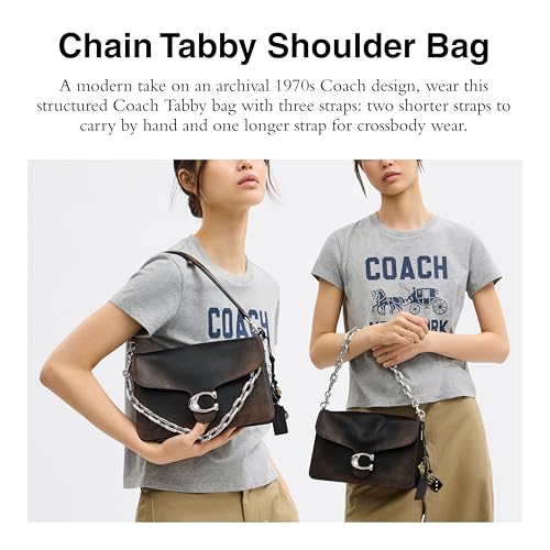 Image of Coach Chain Tabby Shoulder Bag