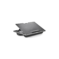 NGS LAPNEST - Supporto multifunzionale ed ergonomico per laptop fino a 15,6" con base imbottita