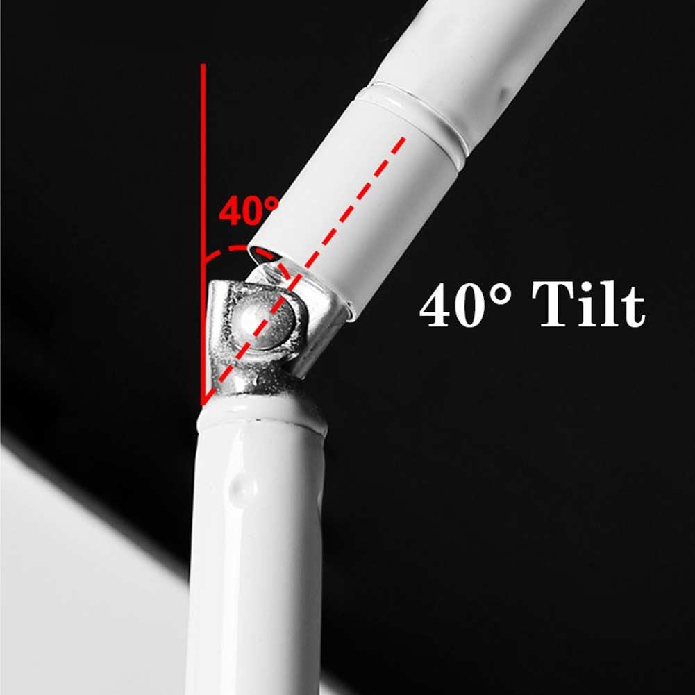 220cm 240cm Parasol Ogrodowy z 8 Żebrami Parasol Plażowy Przechylany Składany Przeciwsłoneczny UPF 50+ na Plażę Kemping