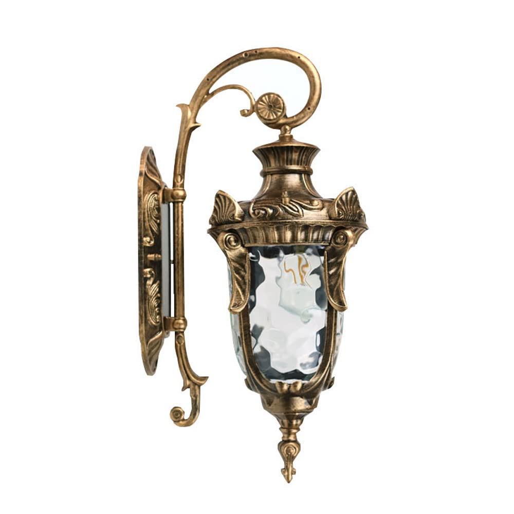 Luminaire extérieur étanche style européen pour terrasse et balcon en aluminium